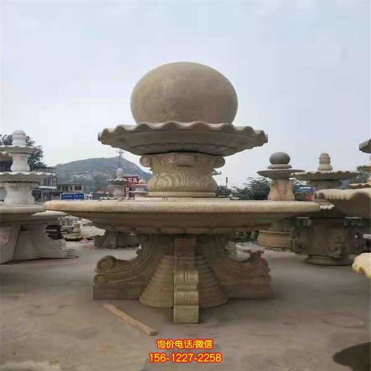 美輪美奐的大理石歐式噴泉雕塑，裝點(diǎn)你的別墅花園