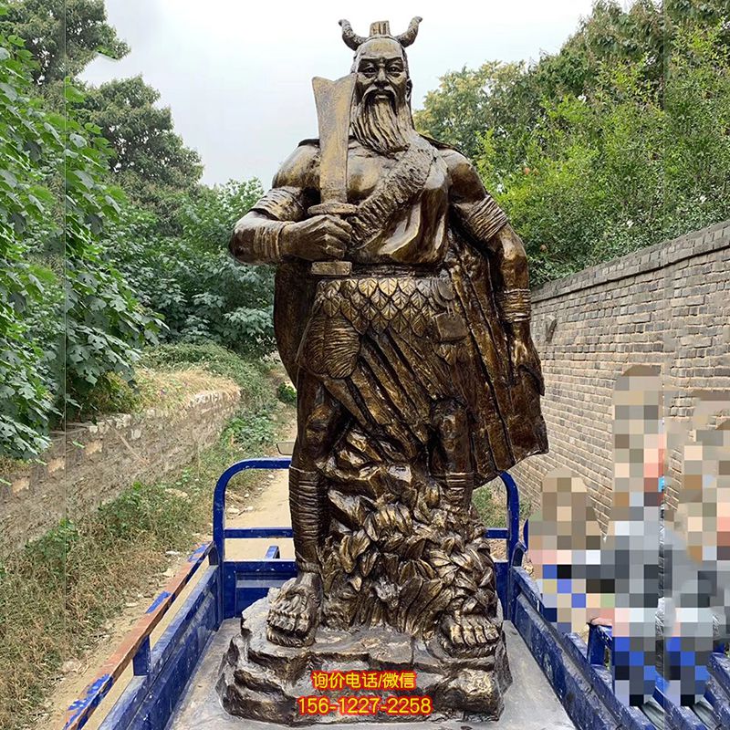 公園廣場擺放鑄造玻璃鋼仿銅炎帝神農(nóng)氏雕塑 公園廣場擺放鑄造玻璃鋼仿銅炎帝神農(nóng)氏雕塑